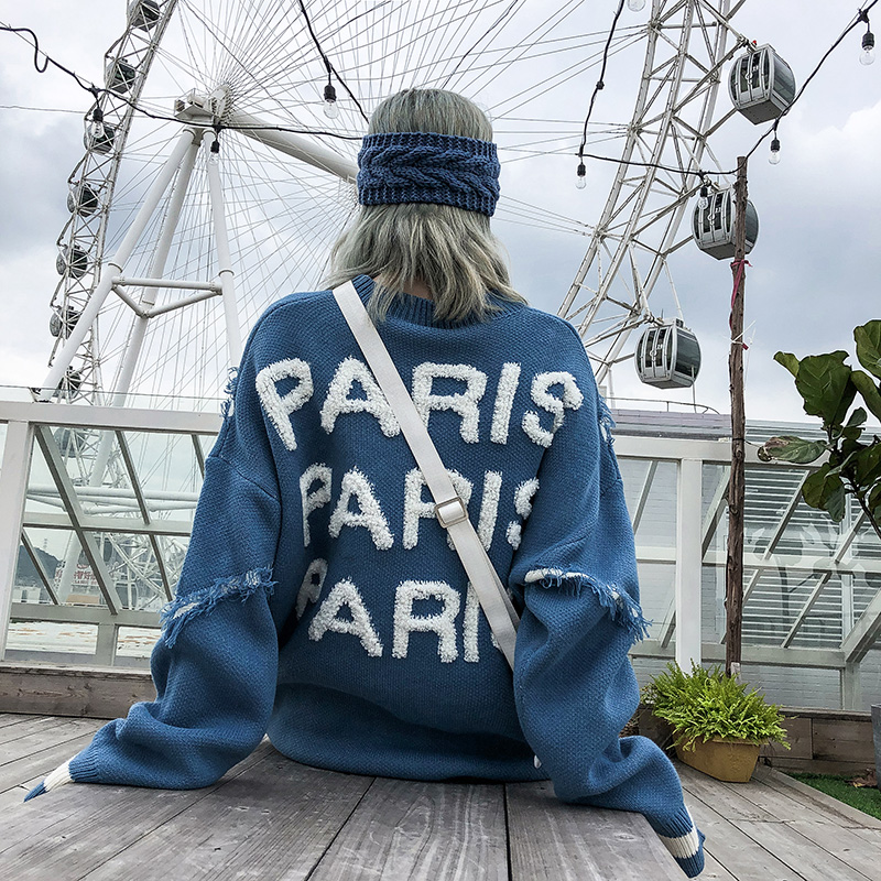 Sweater men's trendy sweater coat jacket