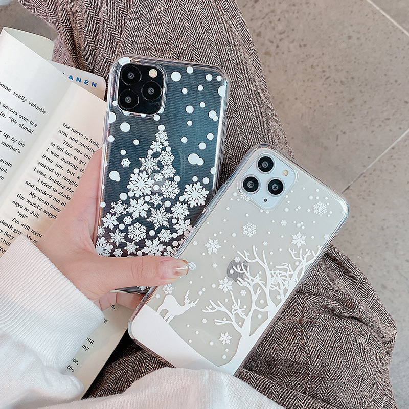 Christmas snowflake elk phone case - Image 3