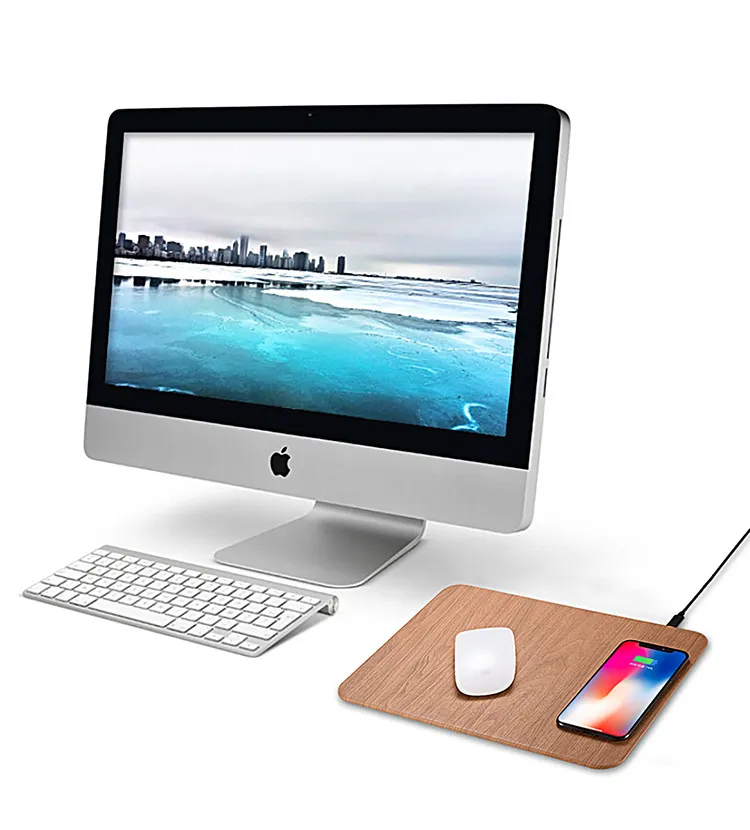 Wooden wireless charger – image 3