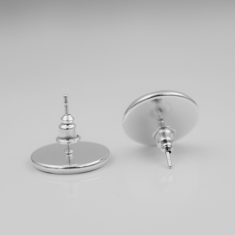 Buddhist mandala time gemstone earrings