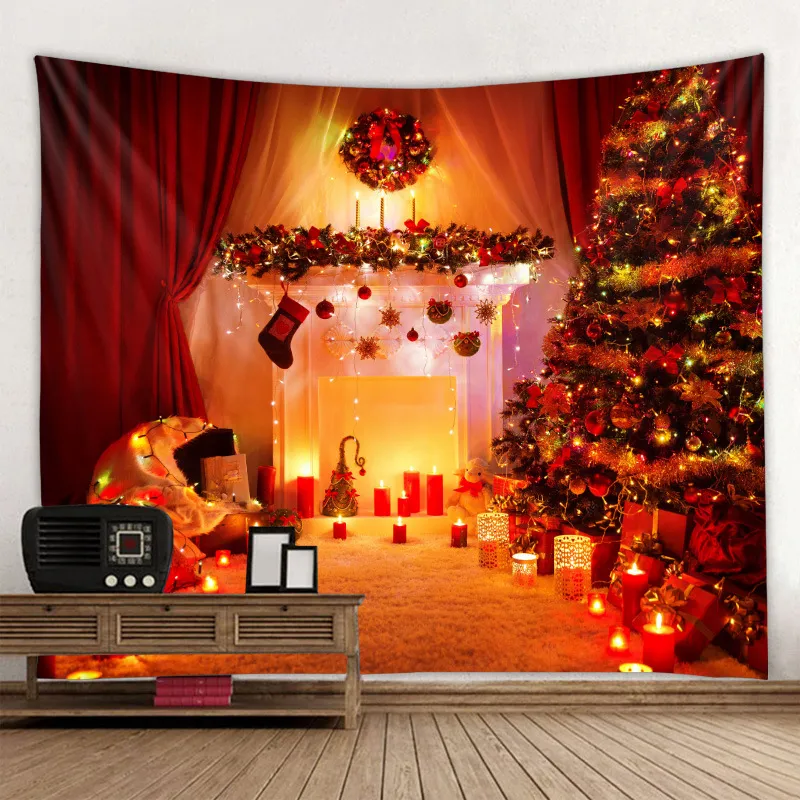 Tapestry wallcloth fireplace background cloth - 1Style