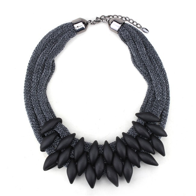 Fashion Clavicle Chain Multi-layer Braided Tassel Female