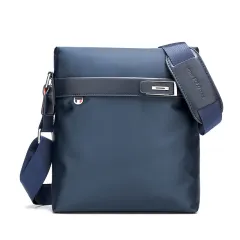 Men's briefcase A4 file bag - Blue - View 1