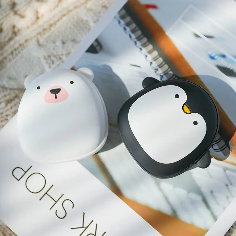 Cute Cartoon Penguin Polar Bear Electric Hand Warmers USB