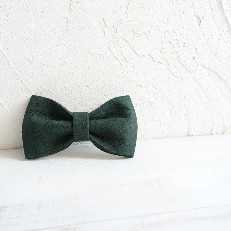 Pet Collar Jewelry Bow Knot Collar Bow Tie - Green
