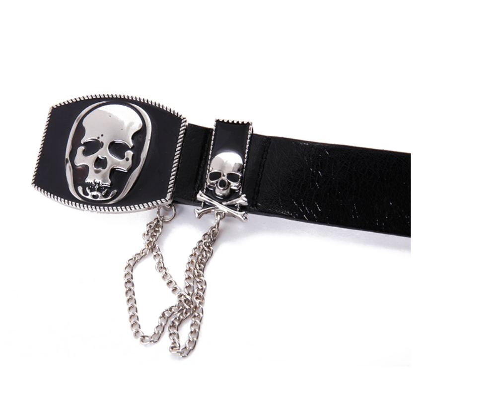 Punk Fashion Skull Lady Belt