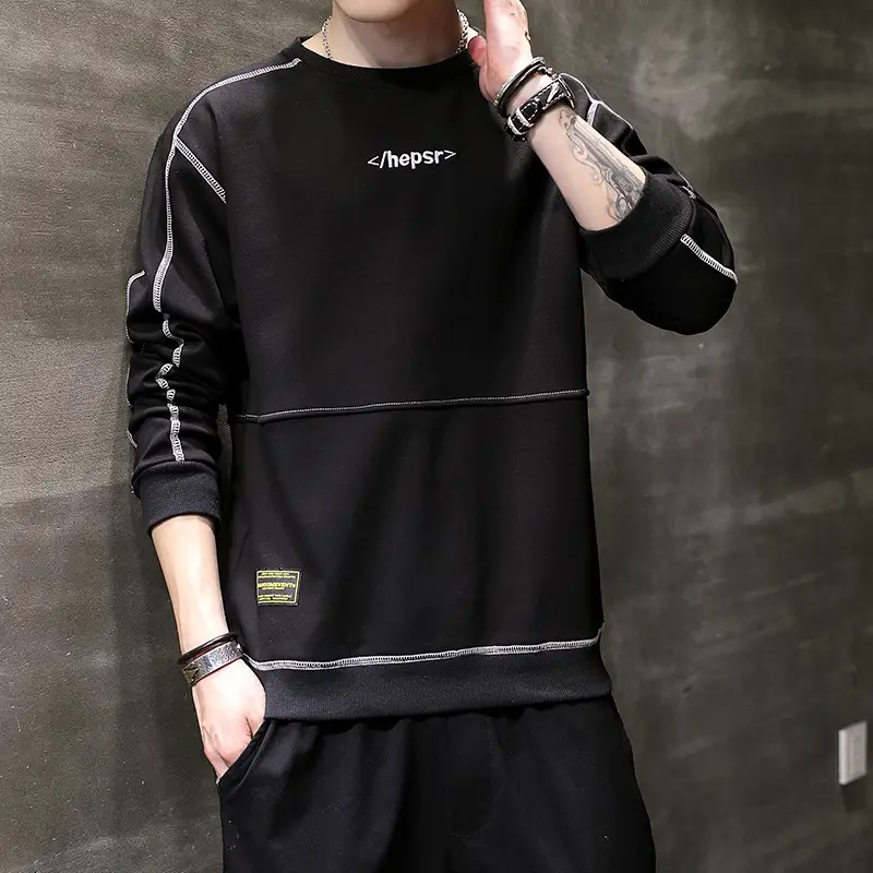 Men's long-sleeved t-shirt clothes bottoming shirt