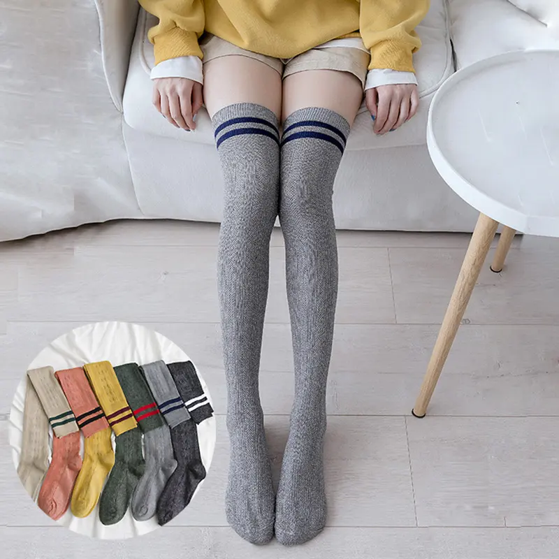 Over the Knee Socks Women High Tube Thigh
