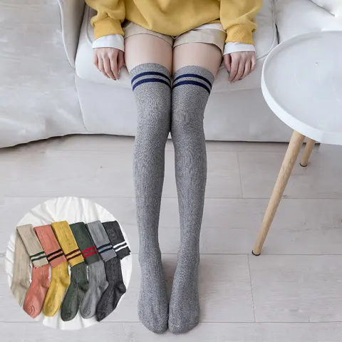Over the Knee Socks Women High Tube Thigh
