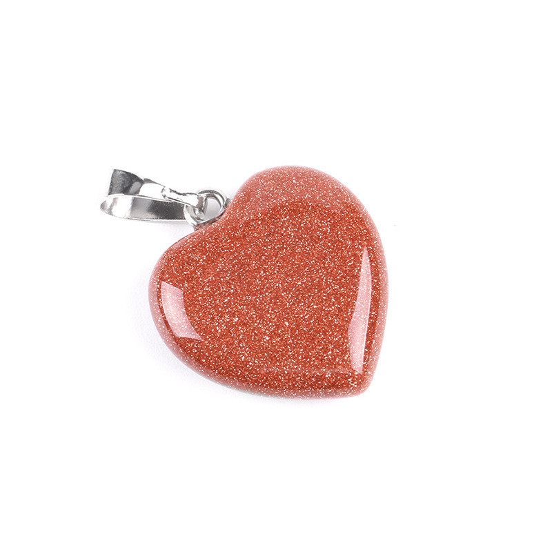 Love stone pendant necklace