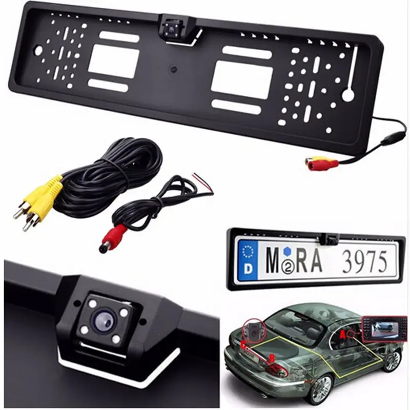 Lamp Car License Plate Frame