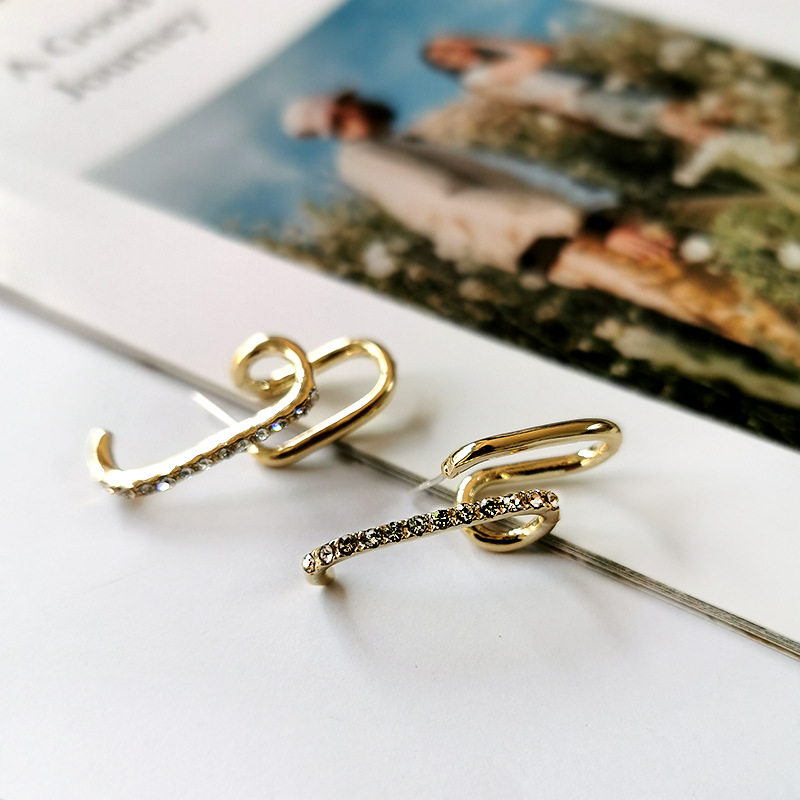 Women's Geometric Zircon Earrings