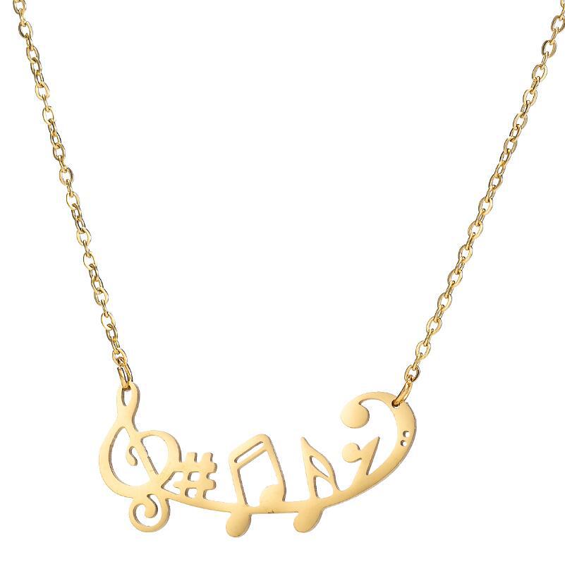 Musical Note Gold