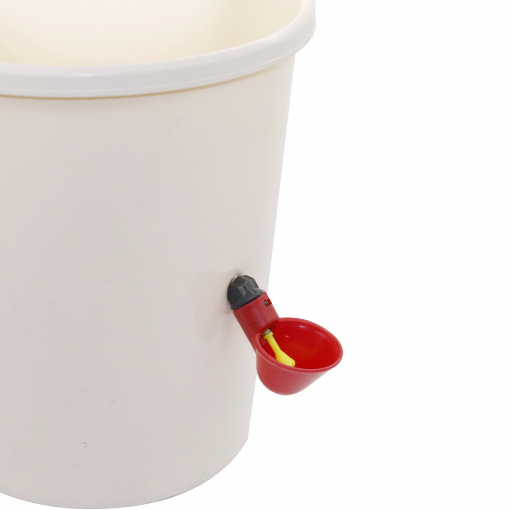 Chicken and bird drinking fountains (Red-With tube)