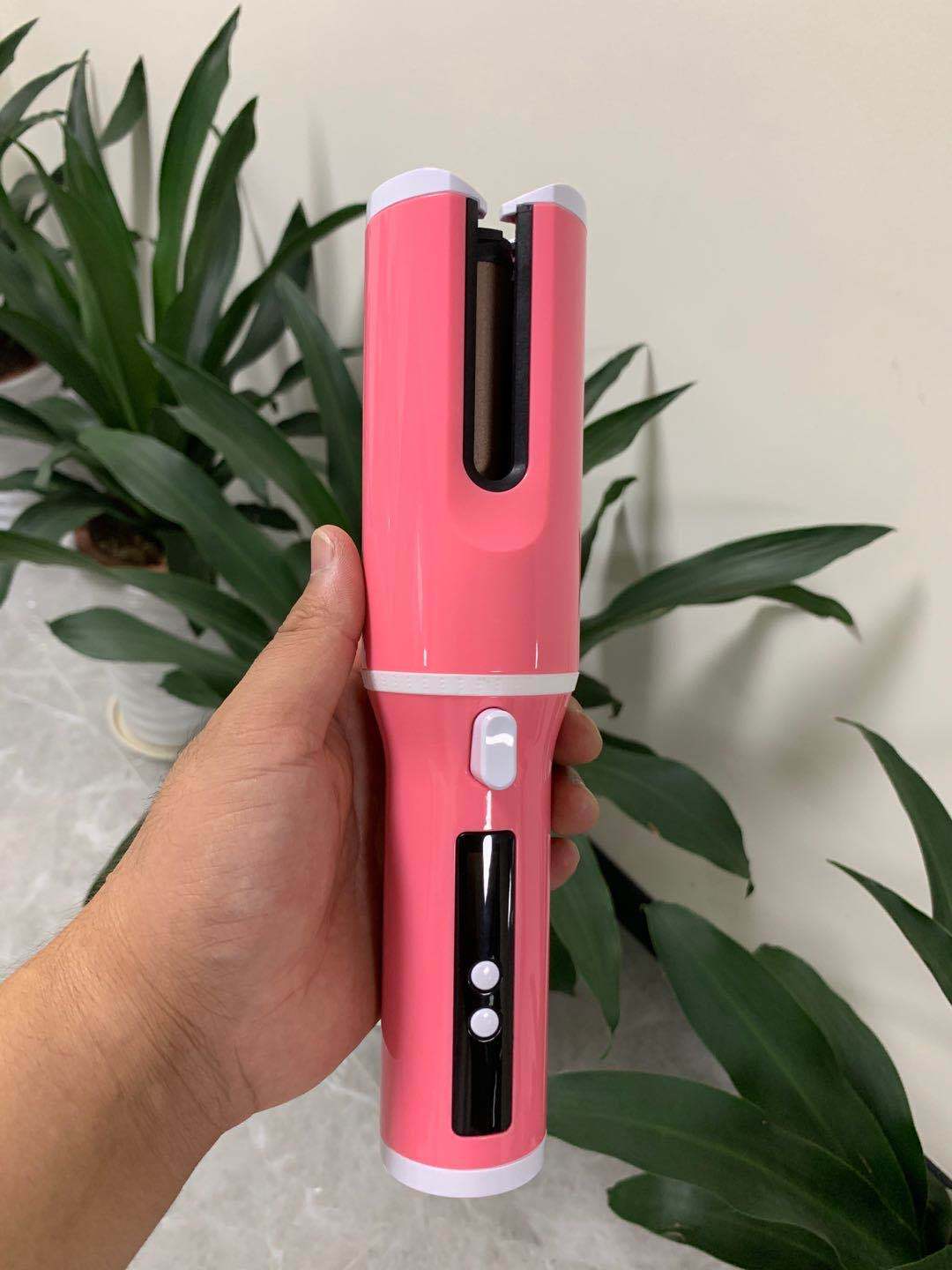 Metal automatic curling iron Pink - Shop at LoveMi