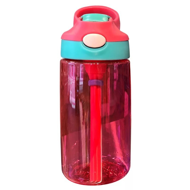Children's water cup, baby straw cup, leak-proof cup