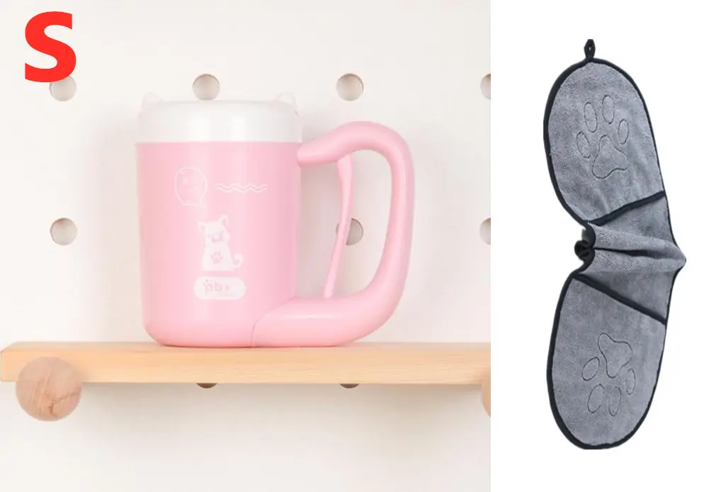 Pet Cat Dog Foot Clean Cup Cleaning