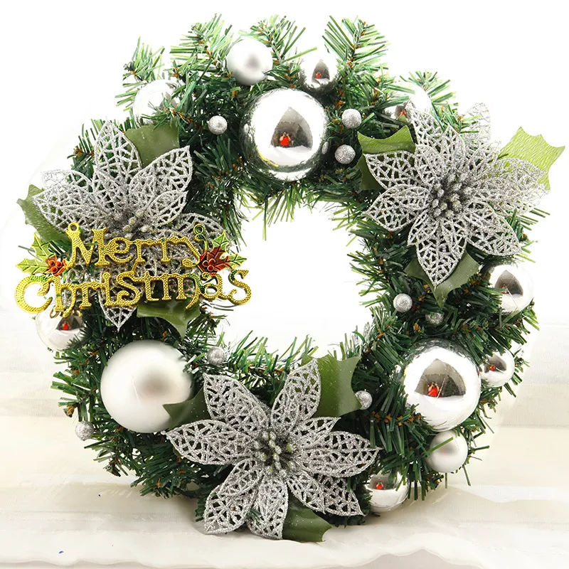 Christmas Decorations Christmas Wreath Home Decor For Home Garden Decorations Mall Door Decoration – image 2