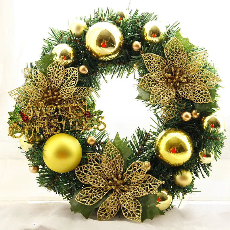 Christmas Decorations Christmas Wreath Home Decor For Home Garden Decorations Mall Door Decoration – image 6