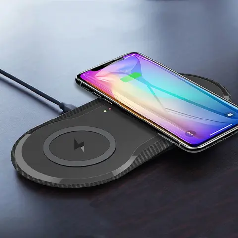 Wireless Charger Dual Mobile Phone