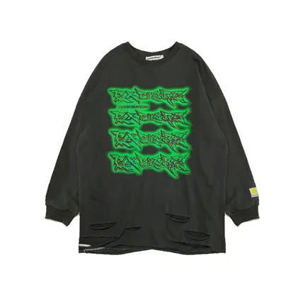 Loose head hoodie - Black