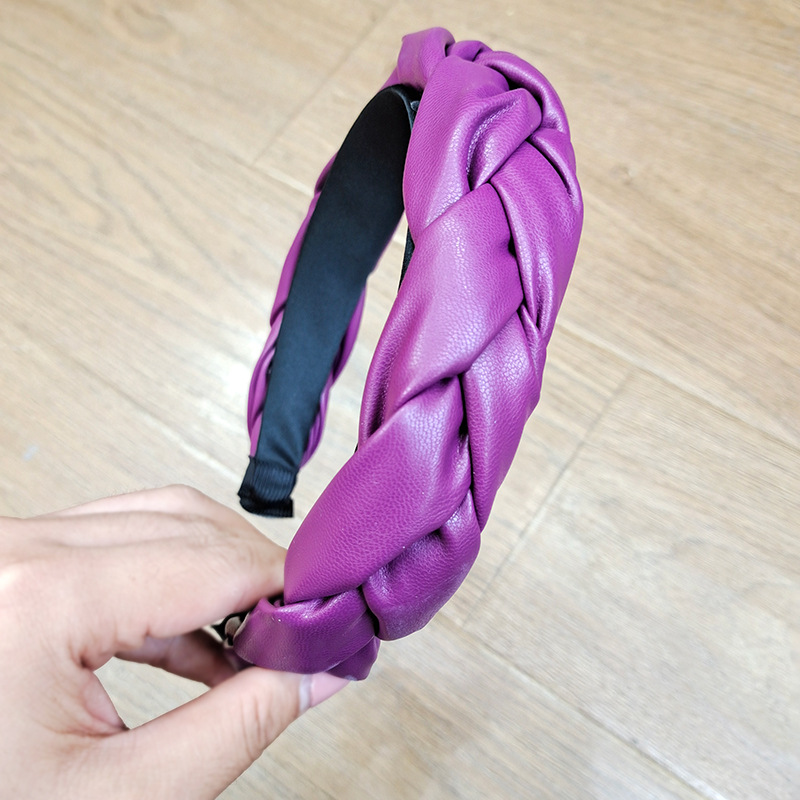 Braid hair headband Purple - Shop at LoveMi