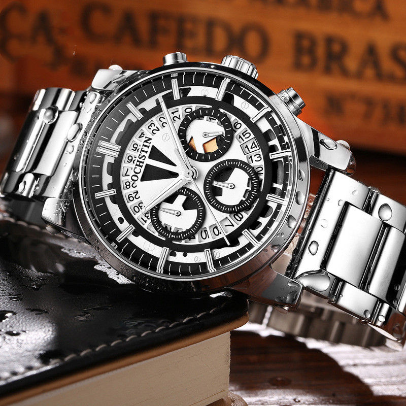 Sexual fashion hollow luminous water watch
