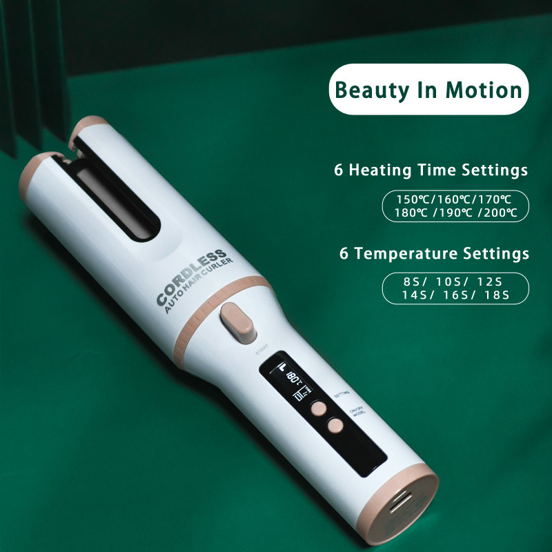 Metal automatic curling iron White - Shop at LoveMi