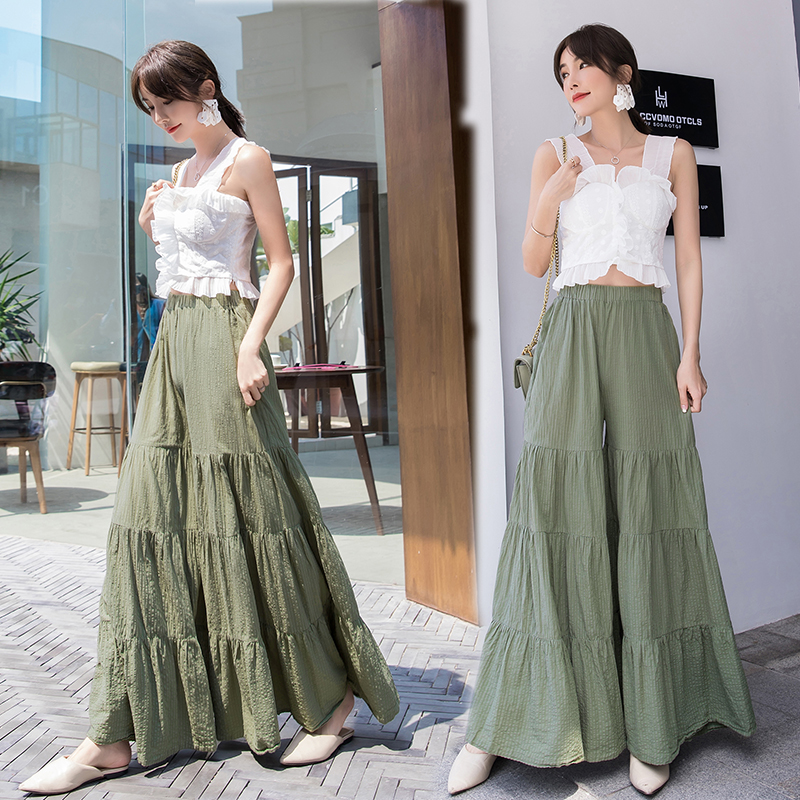 High Waist Wide Leg Pants