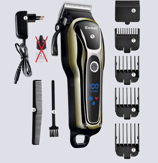 Hair salon hair clipper Black - Shop at LoveMi
