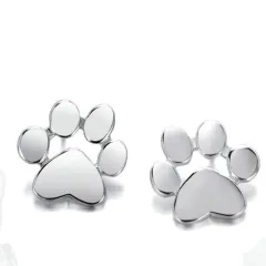 925 silver earrings personalized diamond earrings - 925 Silver - View 1