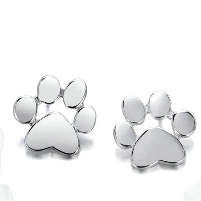 925 silver earrings personalised diamond earrings - 925 Silver
