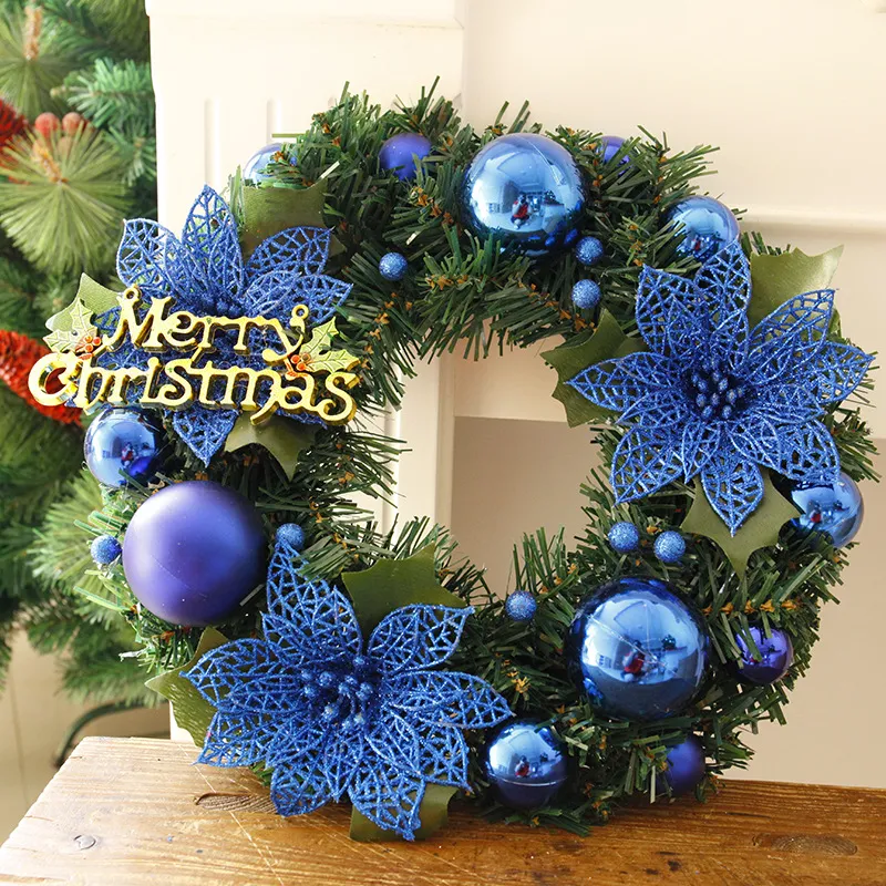Christmas Decorations Christmas Wreath Home Decor For Home Garden Decorations Mall Door Decoration – image 5