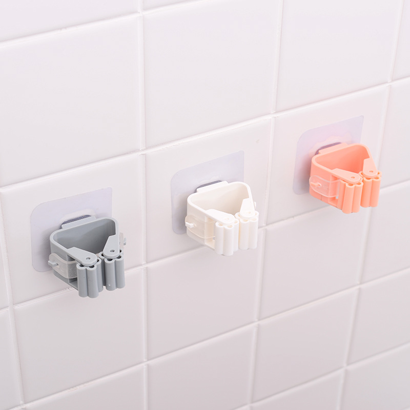 Mop hook broom card holder buckle