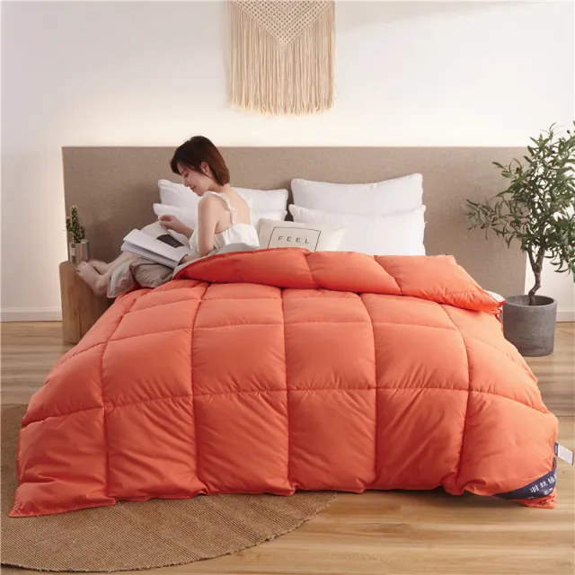 Hotels and hotels thicken students' fall and winter duvets Orange - Shop at LoveMi