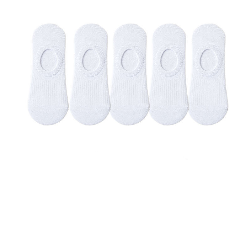 5 pairs of white