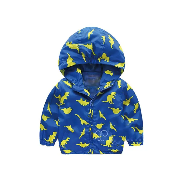 Children's Cartoon Dinosaur Jacket