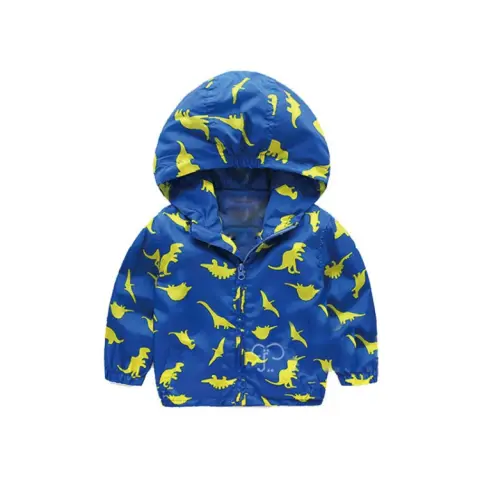 Children's Cartoon Dinosaur Jacket