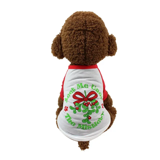 Dog Christmas Costume Sweatshirt Vest Clothes 10 Style - Shop at LoveMi
