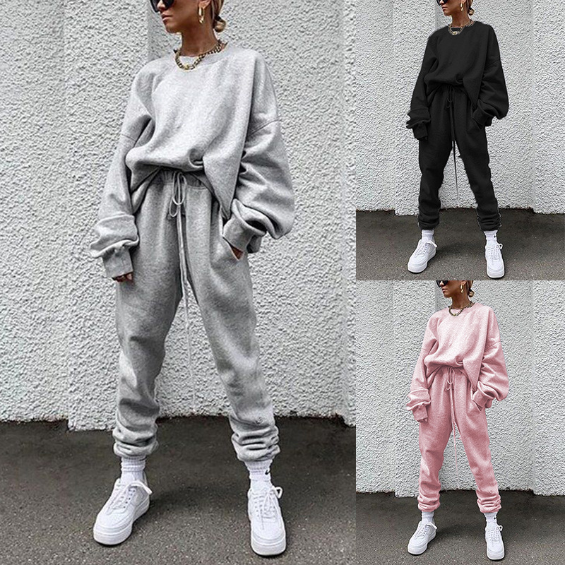 Explosive long-sleeved trousers casual suit
