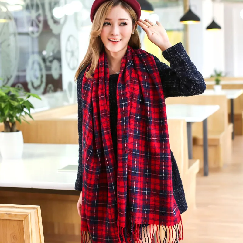 Thick and long unisex scarves - Wge It All-200X65Cm