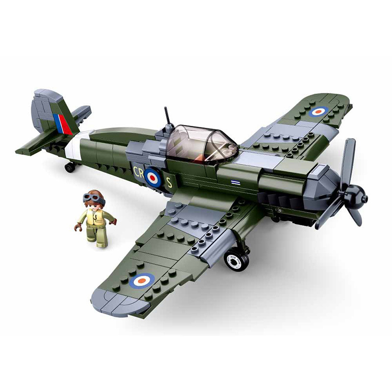 Boy block assembly model toy