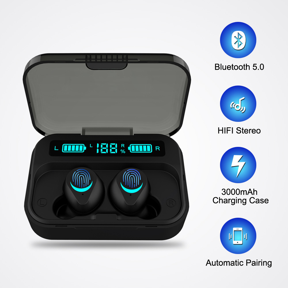 Auriculares TWS Bluetooth inalámbricos