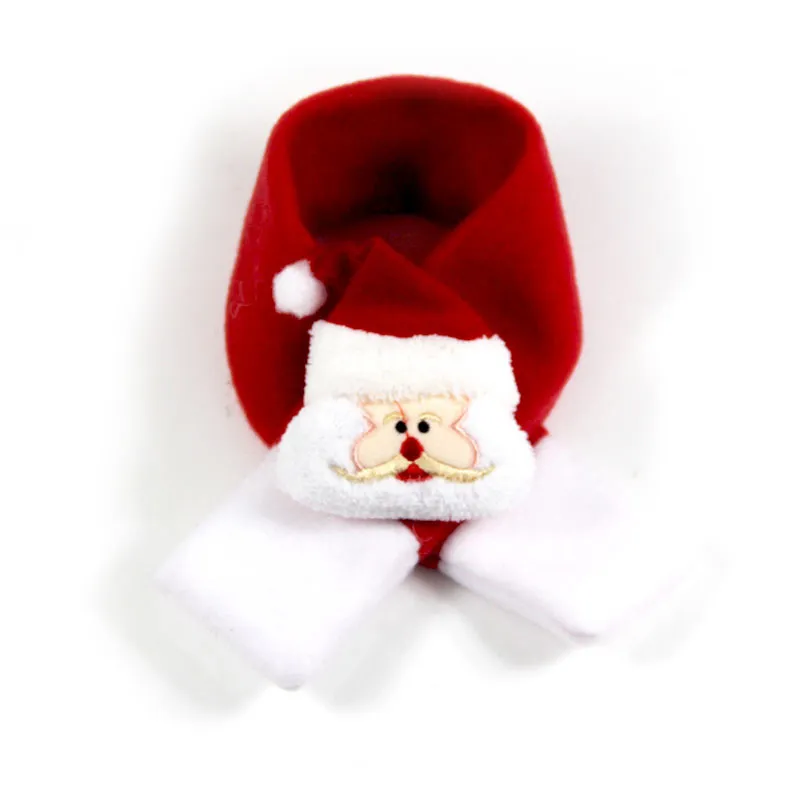 DIY Santa scarf bow tie hat - Santa Claus