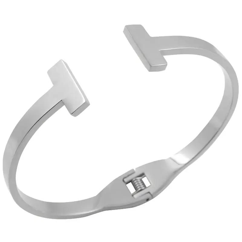 Double T-shaped spring bracelet