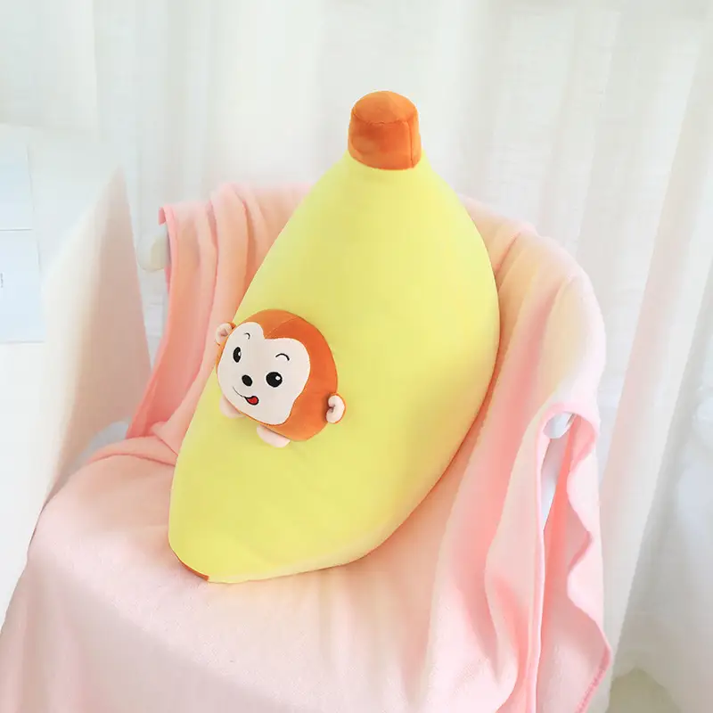 Cartoon fruit animal pillow mat