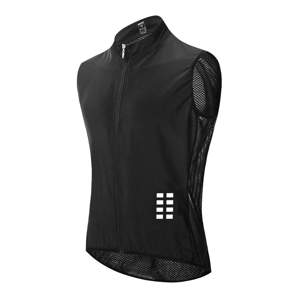 Sleeveless cycling sports windproof vest