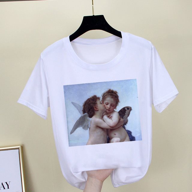 Ladies print T-shirt