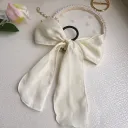 Beige Hair Tie
