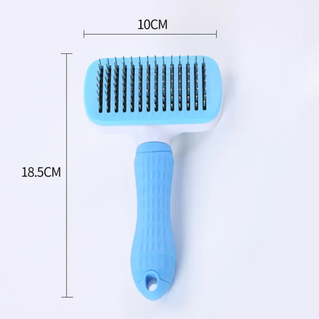 Pet grooming clean comb Blue - Shop at LoveMi